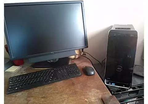 DELL XPS 8500 PC and Monitor